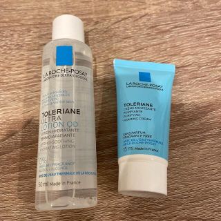 ラロッシュポゼ(LA ROCHE-POSAY)の化粧水50mlと洗顔料15ml 試供品(化粧水/ローション)