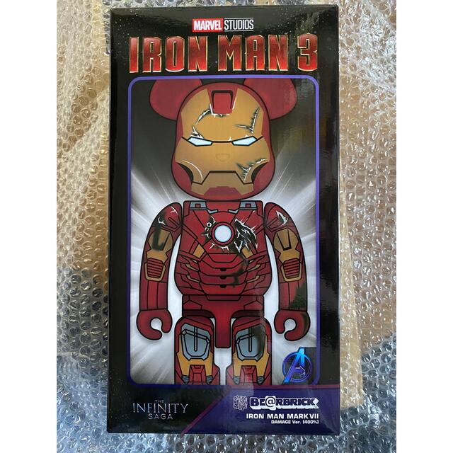 新作在庫 BE@RBRICK - BE@RBRICK IRON MAN MARK VII DAMAGE 400%の通販 ...