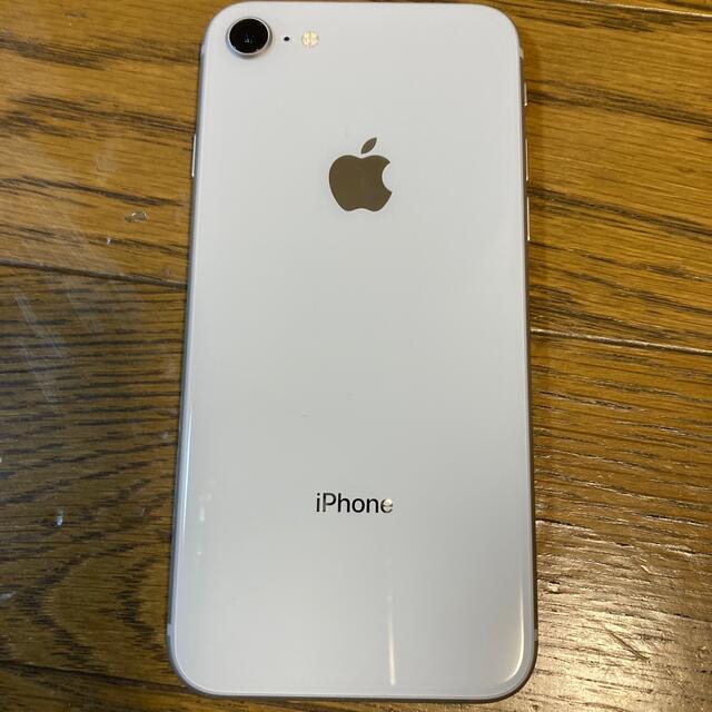 iPhone   iphone 8 GB シルバー simフリーの通販 by じゅうとく's