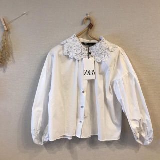 ザラ(ZARA)のZARA♡タグ付き新品 ブラウス(シャツ/ブラウス(長袖/七分))