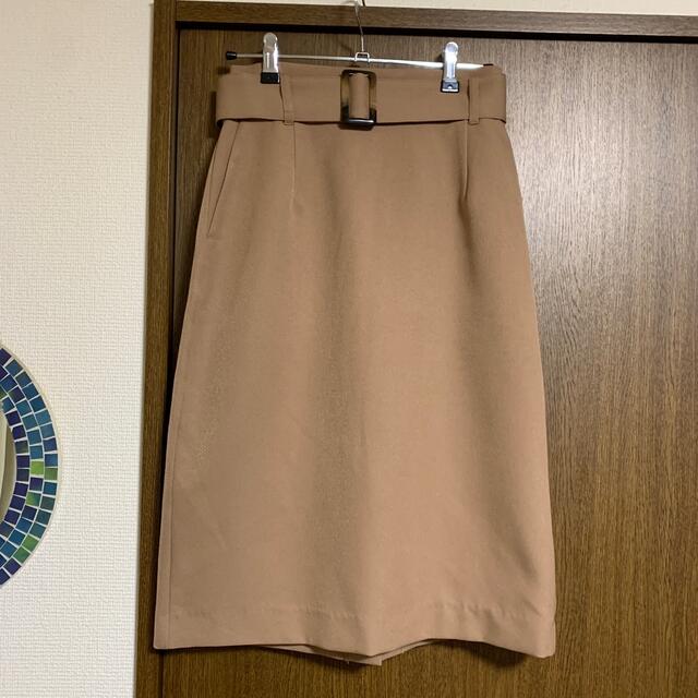 ViS(ヴィス)のウォッシャブルフラノタイトスカート レディースのスカート(ひざ丈スカート)の商品写真