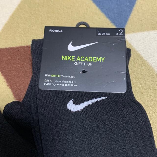 NIKE(ナイキ)の新品  ナイキ　NIKE  サッカーソックス  ２５〜２７cm‼２足セット‼ スポーツ/アウトドアのサッカー/フットサル(ウェア)の商品写真