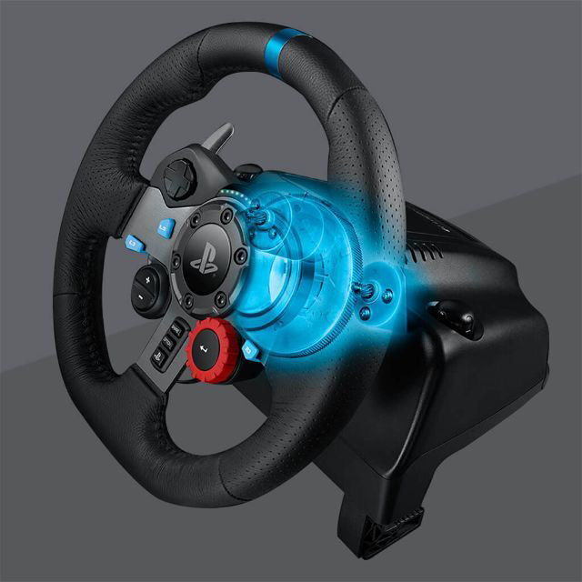 新品】Logicool G ステアリングコントローラー LPRC-15000d - www