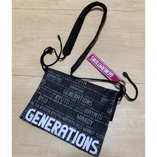 ジェネレーションズ(GENERATIONS)の◆◇◆generations ★サコッシュ★亜嵐ストラップ付き◆◇◆(ミュージシャン)