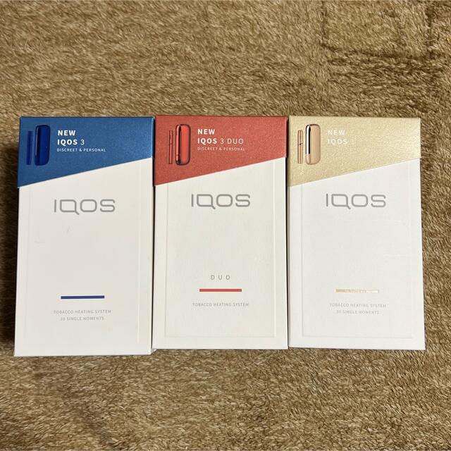 iQOS3(2個)iQOS3DUO(1個)iQOS3MULTI(2個)セット