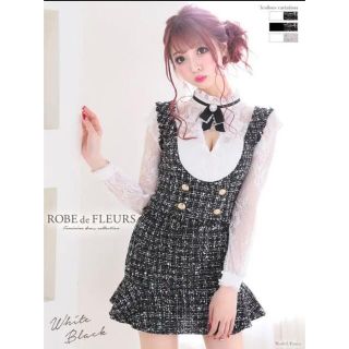 ローブ(ROBE)のROBEdeFLEURS ドレス(ミニドレス)