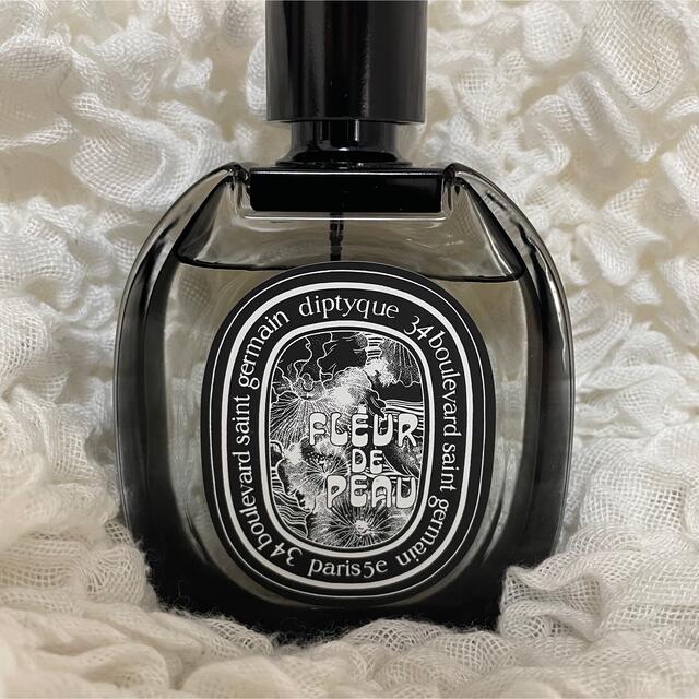 殿堂 diptyque オードパルファンFLEUR DE PEAU 75ml