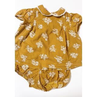 キャラメルベビー&チャイルド(Caramel baby&child )のlittle cotton clothes セットアップ　18-24m(シャツ/カットソー)