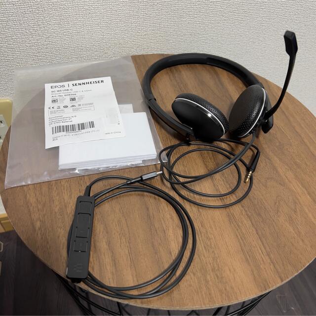 SENNHEISER(ゼンハイザー)の【テストのみ】ゼンハイザー SC165 USB-C バイノーラル ヘッドセット  スマホ/家電/カメラのオーディオ機器(ヘッドフォン/イヤフォン)の商品写真