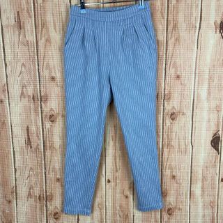 【美品】LOWRYS FARM テーパードパンツ イージーパンツ ボトムス L(クロップドパンツ)