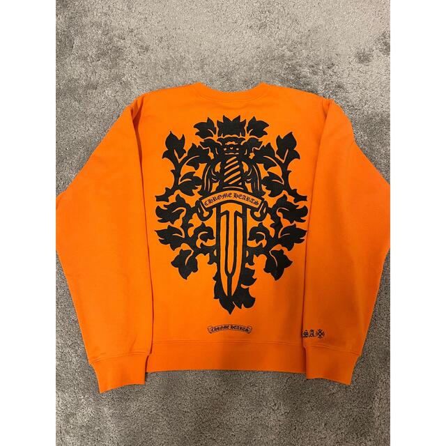 Chrome Hearts(クロムハーツ)のChrome Hearts Dagger Sweater オレンジ 新品 L メンズのトップス(スウェット)の商品写真