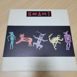 HEART  BAD ANIMALS ハート　バットアニマルズ　LPレコード(ポップス/ロック(洋楽))