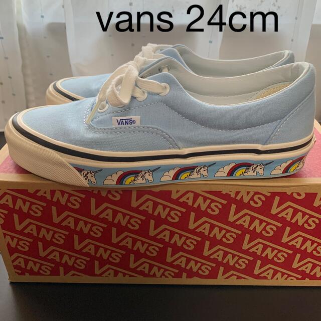 VANS(ヴァンズ)のVANS ERA 95dx 24cm ブルー 箱あり レディースの靴/シューズ(スニーカー)の商品写真