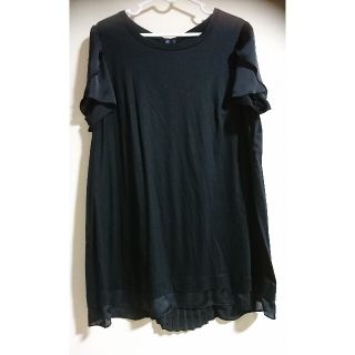 トゥービーシック(TO BE CHIC)のトゥービーシックto be chic黒チュニック美品(チュニック)