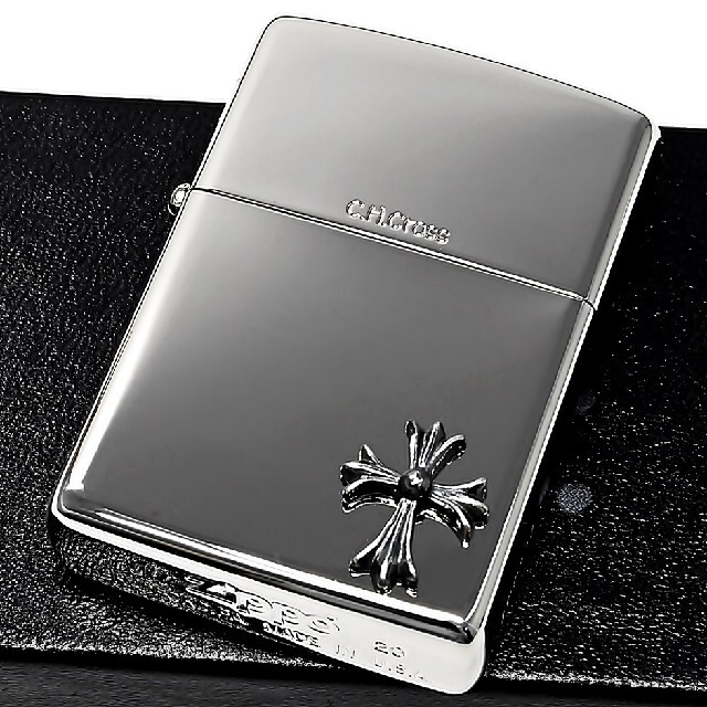 ZIPPO - 送料無料☆zippo☆限定☆ワンポイントクロスメタル☆ジッポの