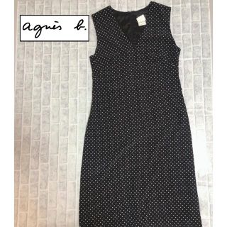 アニエスベー(agnes b.)の‎︎✿‎美品︎✿︎ agnes b. アニエスベー ドット ワンピース(ひざ丈ワンピース)