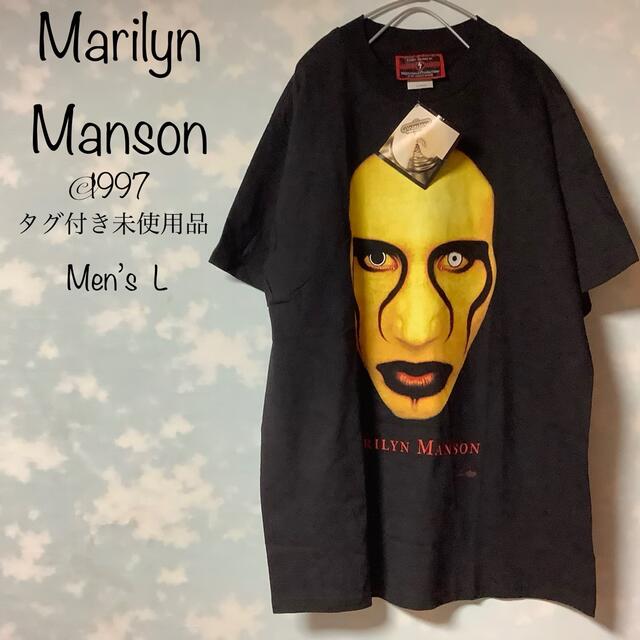 MARILYN MANSON ヴィンテージ バンドTシャツ タグ付き未使用品 Lの通販