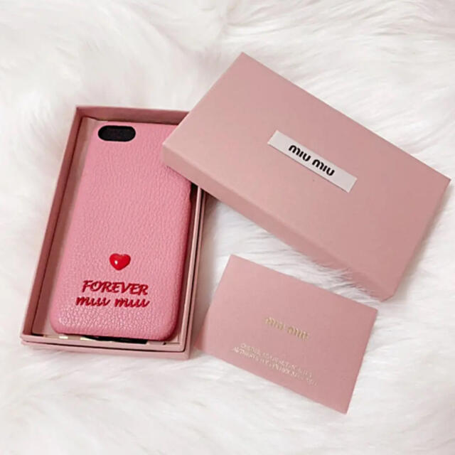 ミュウミュウ　miumiu iPhoneケース7・8・SE