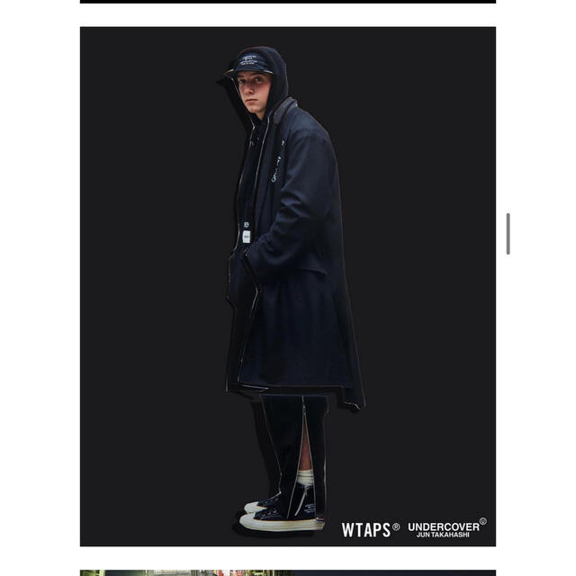 W)taps(ダブルタップス)のwtaps ダブルタップス　アンダーカバー　モッズチェスターコート　Mサイズ メンズのジャケット/アウター(チェスターコート)の商品写真