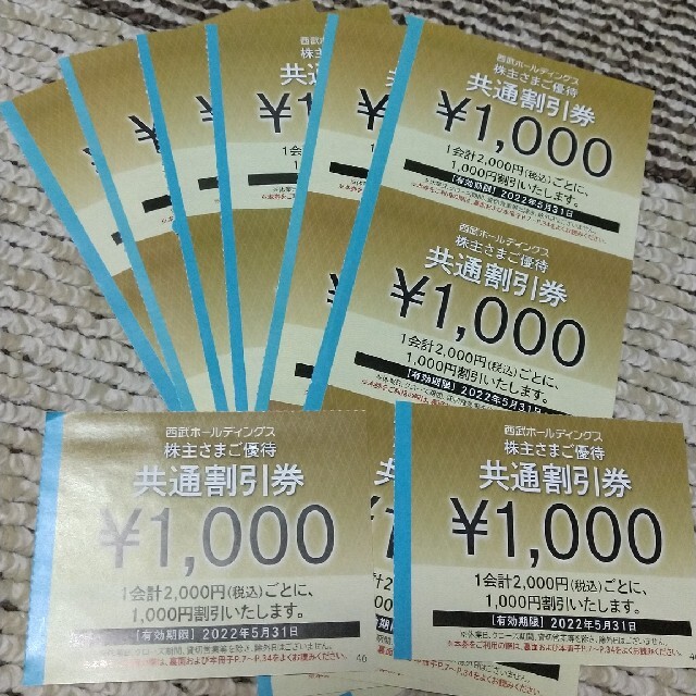 西武ホールディングス 株主優待券共通割引券20枚セット - agrotendencia.tv