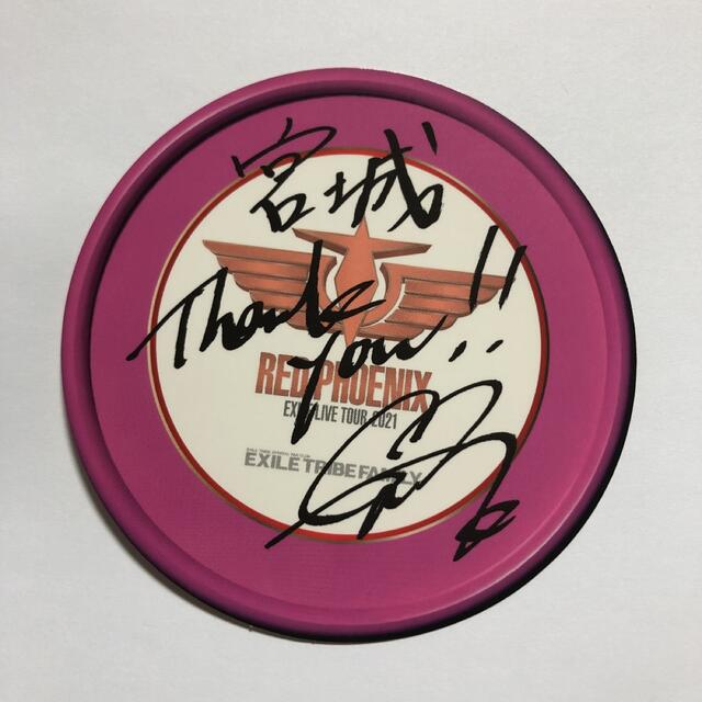 EXILE EX-PRESSのサイン入りステッカー タレントグッズ EXILE EX-PRESSのサイン入りステッカー タレントグッズ