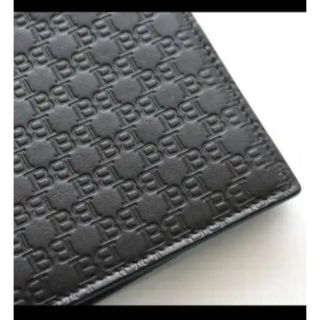 8894◇BALMAIN◇2つ折り財布◇定価59,400円◇ブラック本革◇新品 | www