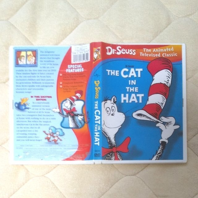 US版「THE CAT IN THE HAT」他 Dr. Seuss DVD５枚 エンタメ/ホビーのDVD/ブルーレイ(キッズ/ファミリー)の商品写真