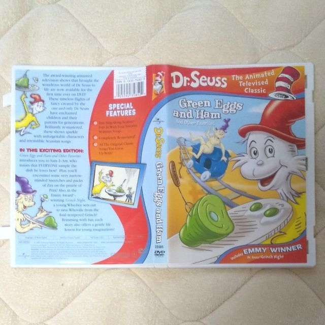 US版「THE CAT IN THE HAT」他 Dr. Seuss DVD５枚 エンタメ/ホビーのDVD/ブルーレイ(キッズ/ファミリー)の商品写真