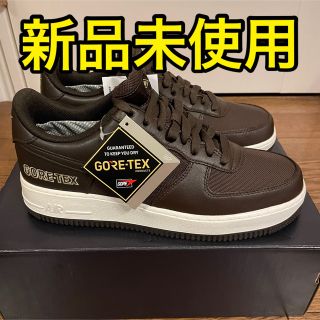 ナイキ(NIKE)のNIKE AIR FORCE 1 GORE-TEX BAROQUE BROWN(スニーカー)