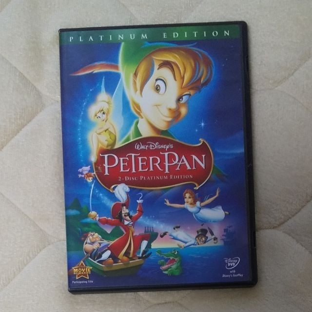 Disney(ディズニー)のUS版「PETER PAN」2-disc Platinum Edition エンタメ/ホビーのDVD/ブルーレイ(キッズ/ファミリー)の商品写真