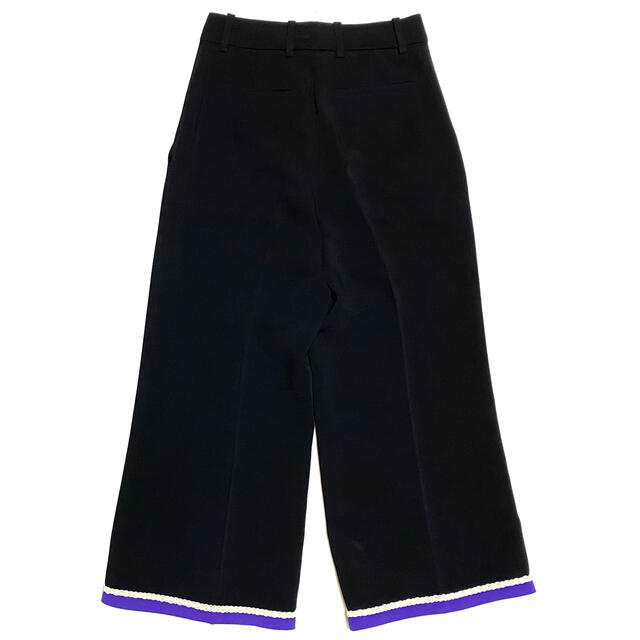 未使用 極美品 19AW GUCCI グッチ ワイド スラックス パンツ 36