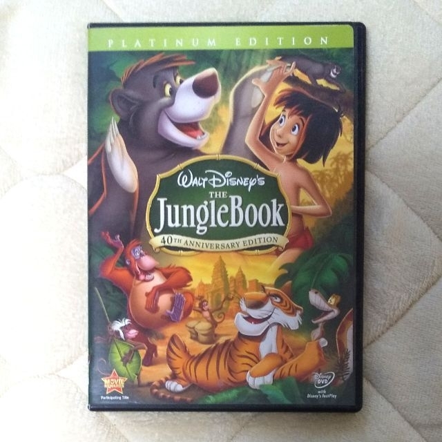 Disney(ディズニー)のUS版「The Jungle Book」40th Anniversary Ed エンタメ/ホビーのDVD/ブルーレイ(キッズ/ファミリー)の商品写真