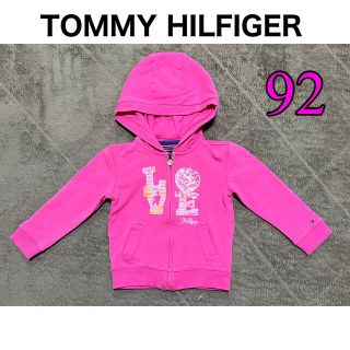 トミーヒルフィガー(TOMMY HILFIGER)のTOMMY HILFIGER  キッズ　女の子　パーカー　92(ジャケット/上着)