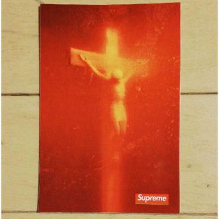 シュプリーム(Supreme)のSUPREME ステッカー　PISS CHRIST STICKER キリスト (その他)