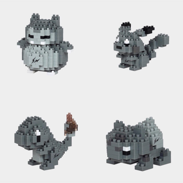 fragment pokemon nanoblock ４種セットのサムネイル