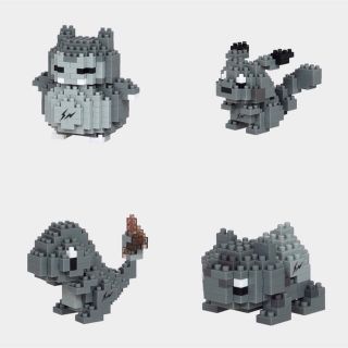 ナノブロックfragment pokemon nanoblock ４種セット