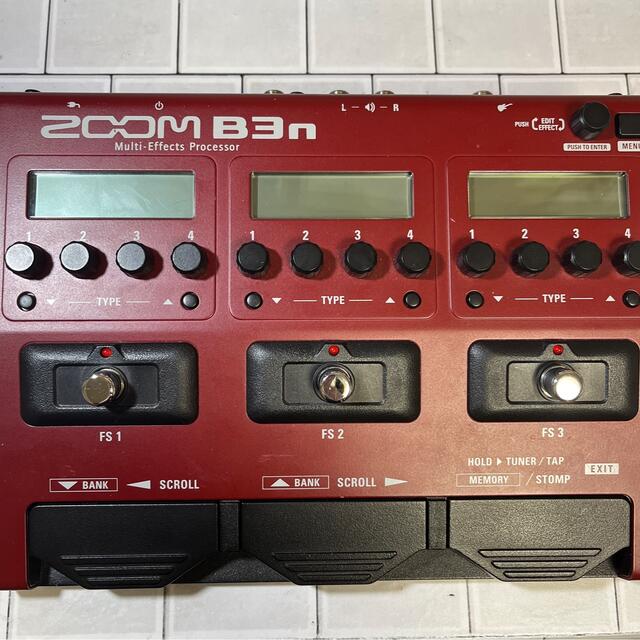 ZOOM B3n ベース用マルチエフェクター 外箱・付属品あり