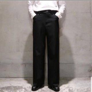 サンシー(SUNSEA)のsunsea N.M THICKENED w/耳 STRAIGHT PANTS(スラックス)