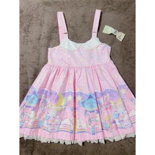 アンジェリックプリティー(Angelic Pretty)のangelic pretty Cotton Candy Shop サロベイト(ひざ丈ワンピース)