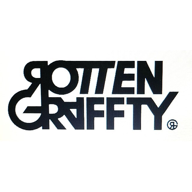 ロットングラフティーROTTEN GRAFFTYカッティングステッカー エンタメ/ホビーのタレントグッズ(ミュージシャン)の商品写真