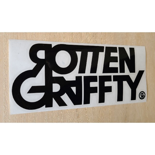 ロットングラフティーROTTEN GRAFFTYカッティングステッカー エンタメ/ホビーのタレントグッズ(ミュージシャン)の商品写真