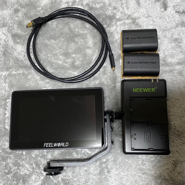 FEELWORLD F6 Plus カメラビデオ モニターの通販 by とん's shop|ラクマ