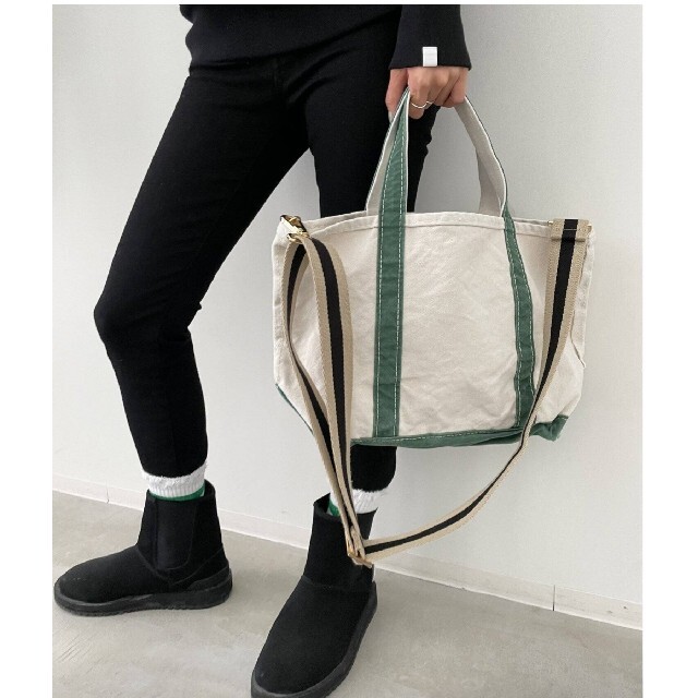 L'Appartement DEUXIEME CLASSE(アパルトモンドゥーズィエムクラス)のアパルトモン L.L.Bean Canvas Midium Tote Bag レディースのバッグ(トートバッグ)の商品写真