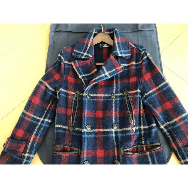 ラルフローレン【廃番/入手困難】RALPH LAURENチェックPコート RRL