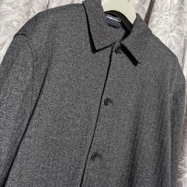 ZARAヘリンボーン柄シャツジャケット