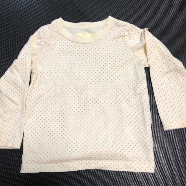 ベルメゾン(ベルメゾン)のロンT  100cm キッズ/ベビー/マタニティのキッズ服女の子用(90cm~)(Tシャツ/カットソー)の商品写真