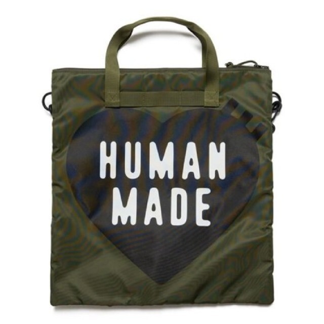 HUMAN MADE ヘルメットバッグ グリーン新品未使用品