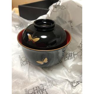 ハナエモリ(HANAE MORI)のハナエモリHANAEMORI 汁椀　5客セット　漆器　しっきシック　小吸物椀揃(食器)