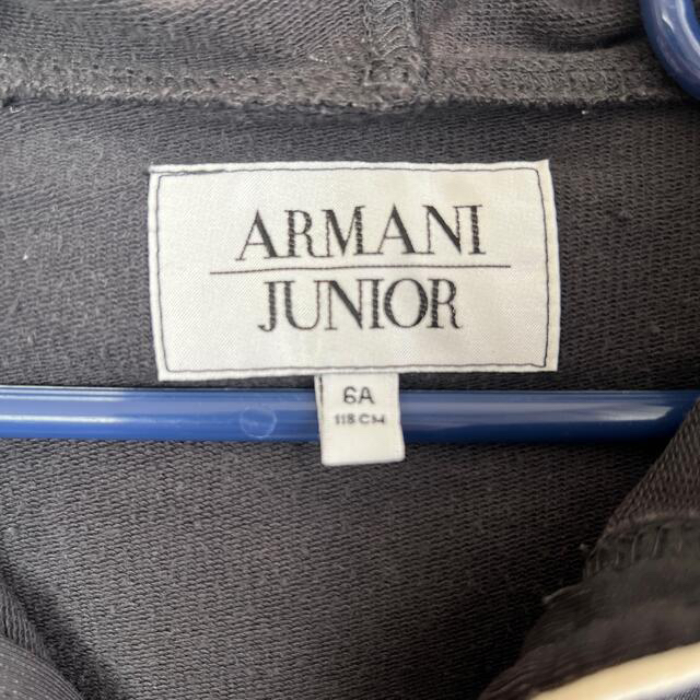 ARMANI JUNIOR - アルマーニジュニア フードパーカー 6Aの通販 by kankan's shop|アルマーニ ジュニアならラクマ ARMANI JUNIOR - アルマーニジュニア フードパーカー 6Aの通販 by kankan's shop|アルマーニ ジュニアならラクマ