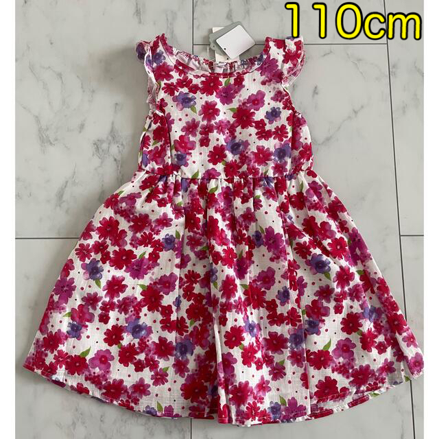 ワンピース★110cm キッズ/ベビー/マタニティのキッズ服女の子用(90cm~)(ワンピース)の商品写真